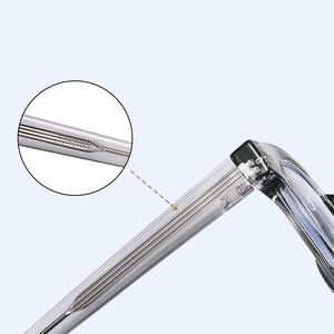 コンピュータ眼鏡フレームTR90アンチブルーライト目保護光学フレームビンテージスクエアフレーム - Product Image 2