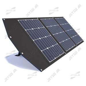 120W Foldable Solar Panel SunPower Cells for Portable Power Station Solar Generator Solar Charger <strong>12V</strong> <strong>Battery</strong> Off Grid Solar - Product Image 3