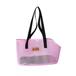 Bolsa de transporte para mascotas de malla, 36x20x23cm, transpirable, duradera, plegable, para gatos de hasta 7kg - Product Image 2