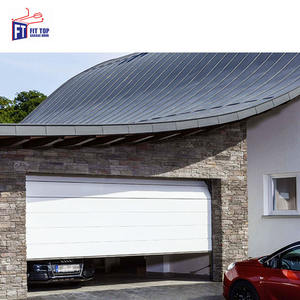 Panneau en acier personnalisable de 40mm sectionnel pour <span class=keywords><strong>porte</strong></span> de <span class=keywords><strong>garage</strong></span> familiale moderne segmenté antivol poignée anti-piège pour usage domestique - Product Image 2