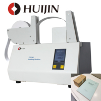 Machine à cerclage automatique HUIJIN ZB-340/ZB-330 de bureau, largeur de papier 40 mm, écran LCD, pour boîtes de billets de banque et magazines