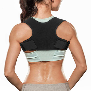 プロのザトウクジラ矯正ベルト調節可能なネオプレンアッパーバックブレース姿勢矯正器 - Product Image 2