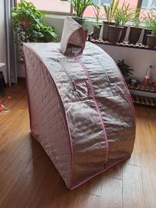 Tienda de vapor portátil para SALA DE Sauna con sombrero, olla de vapor de 2,0 L, baño adelgazante, Spa, soporte de Metal de acero inoxidable fuerte, nuevo modelo Popular - Product Image 4