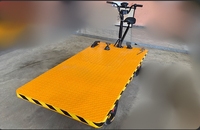 Carretilla Eléctrica de Cuatro Ruedas de Acero Inoxidable de Alta Calidad con Capacidad de Carga de 1000 kg para Compras, Frutas y Verduras