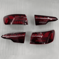 Pour Audi A4 feu arrière A4L feu stop arrière RS 4 éclairage LED gauche et droite B9 (8W) Diodes d'origine à l'intérieur et à l'extérieur