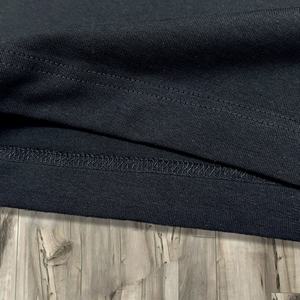 เสื้อยืดโอเวอร์ไซส์ผ้าฝ้ายคุณภาพสูง 100% เสื้อยืดแขนสั้นสีดำสำหรับผู้ชาย ทรงใหญ่สไตล์วินเทจ ตัดเย็บแบบครอป - Product Image 5