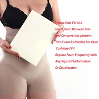 Tabla de liposucción de compresión para después de la cirugía, 3 Paquetes de almohadillas de espuma para liposucción, tabla moldeadora Lumbar BBL