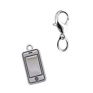 Charm 'I-Phone' Mm9x20: Componenti Unici per Gioielli Personalizzati - Product Image 1