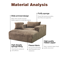 Großhandel Luxuriöses Modernes Multifunktionales Memory-Schaum-Sofa-Bett, Neues Hochwertiges Modulares Ecksofa für Apartments, OEM/ODM