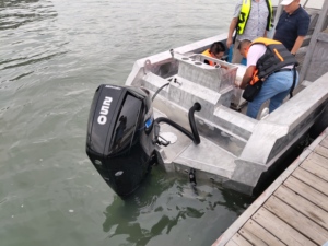 Yate de Motor Fuera de Borda de Aluminio de 6 m (20 pies), Tamaño <span class=keywords><strong>Mini</strong></span> Superior, para Pesca y Recreación - Product Image 5