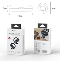 Écouteurs sans fil Yesido BT5.3 à conduction aérienne OWS, design supra-auriculaire avec affichage des sons tendance