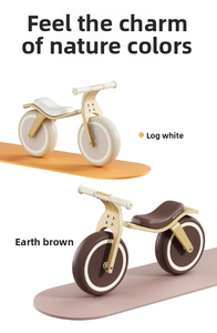 Vélo d'équilibre <span class=keywords><strong>en</strong></span> <span class=keywords><strong>bois</strong></span> de style voiture 3 <span class=keywords><strong>en</strong></span> <span class=keywords><strong>1</strong></span> de haute qualité avec amortisseur pour poussette d'enfants d'âge préscolaire certifiée - Product Image 4