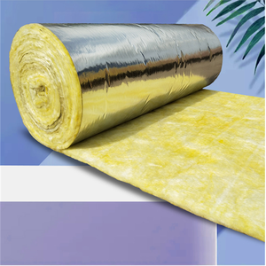 Rollo <span class=keywords><strong>de</strong></span> Fieltro <span class=keywords><strong>de</strong></span> <span class=keywords><strong>Lana</strong></span> <span class=keywords><strong>de</strong></span> <span class=keywords><strong>Vidrio</strong></span> Insonorizante y <span class=keywords><strong>Aislante</strong></span> Térmico con Lámina <span class=keywords><strong>de</strong></span> Aluminio Ignífuga para Estructuras <span class=keywords><strong>de</strong></span> Acero en Edificios Industriales - Product Image 4