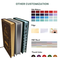 Biblia Católica Española Hecha a Mano con Diseño Personalizado, Tamaño Personalizado, Impresión de Textos Religiosos Grandes, Papel Fino y Cubierta de Cuero PU