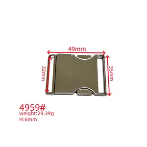 अनुकूलित धातु सामरिक बेल्ट बकसुआ लोगो व्यक्तिगत बैग भागों सामान सीट बेल्ट बकल्स के लिए अनुकूलन योग्य बकल - Product Image 6