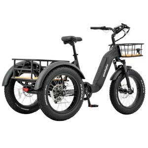 GEOBYKE <strong>UK</strong> Warehouse Delivery Cargo Ebike Fat Tire Electric Tricycle 48V 250W 3 Wheel Fat Tire E <strong>Trike</strong> <strong>for</strong> <strong>Sale</strong> - Product Image 3