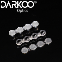 Réflecteur de lumière à angle étroit Darkoo pour lentilles optiques, fabricant de réflecteurs de lumière, lampe 6 en 1, réflecteurs LED