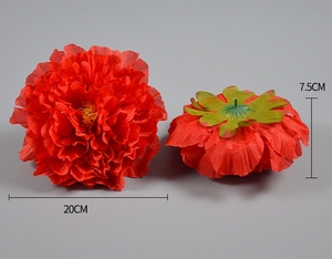 <span class=keywords><strong>Precio</strong></span> al por mayor de fábrica, tacto colorido Real, peonía grande, cabezas de flores artificiales personalizadas, decoración del hogar - Product Image 2