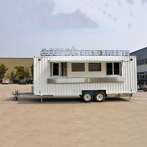 Camion de restauration mobile personnalisé à vendre, entièrement équipé, cuisine commerciale, remorques de vente de nourriture pour la restauration rapide - Product Image 3