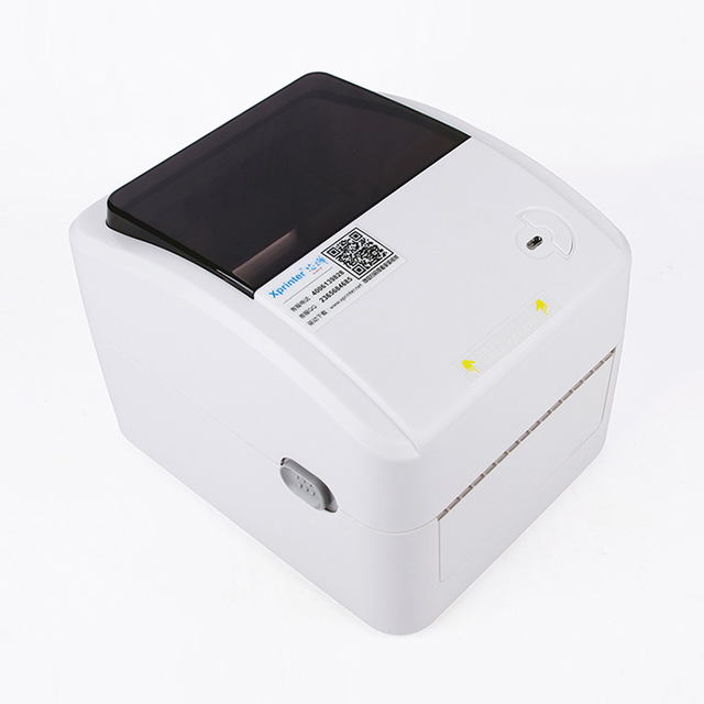XP-420B Barcode Label Printer Label Machine Ribbon Printing Transfer Label Thermal Printer Paper