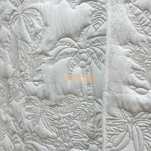 Ensemble de literie 3 pièces en microfibre matelassée de qualité supérieure, garnissage en polyester, <span class=keywords><strong>couvre</strong></span>-<span class=keywords><strong>lit</strong></span> léger et écologique - Product Image 3