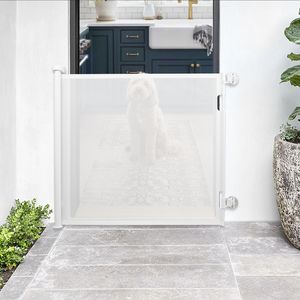 Bebek emniyet kapısı emniyet kapı çit kolay adım yürümek bebek geri çekilebilir örgü Gatev bebek emniyet kapısı - Product Image 2