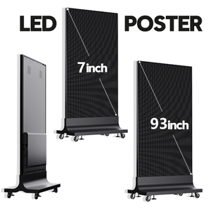 Pantalla LED Digital Móvil para Interiores de Alta Luminosidad P1.75 P2.19 P2.59, Cartel Publicitario Digital, IPoster V2.0 - Product Image 5