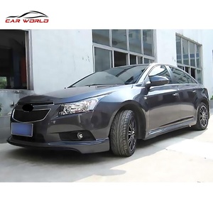 Korea Style <b>Car</b> Body Kits Rear <b>Diffuser</b> Lip for 2014-2017 ABS Front Lip Side Skirts New Glue Install Screw-On - Product Image 5