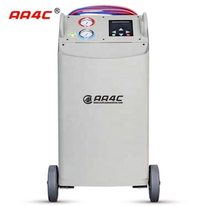 Machine de récupération de climatisation automobile AA4C double <span class=keywords><strong>gaz</strong></span> R134a <span class=keywords><strong>1234yf</strong></span>, machine de recyclage de climatisation automobile, changeur de liquide de refroidissement pour véhicules - Product Image 2