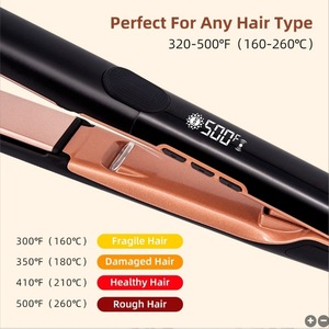 Hair Straightener 2 In 1 Ceramic Coating Negative Ion Electric With Curling And Straightening Function For Dry And Wet Hair - Product Image 2