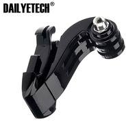 Aksesoris Kamera Aksi Wifi untuk Gopro Hero 9 8 7 6 5 4 J Hook Buckle Torso Belt Helmet Mount Base Yi 4 K SJCAM SJ4000