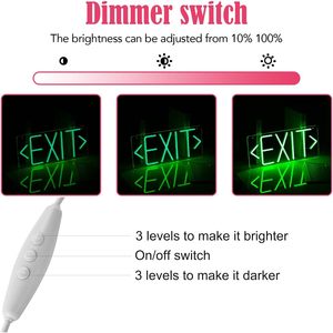 Letreros LED de neón para interiores, luz ambiental colgante, letrero para tienda, decoración de pared, luz indicadora de entrada, letrero luminoso 5/12V - Product Image 4