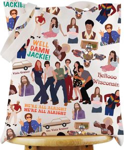 <span class=keywords><strong>Eric</strong></span> foran Tote Bag <span class=keywords><strong>Eric</strong></span> Donna Hyde JACKIE kelso FEZ FEZ ของขวัญที่ดีเจ้ากรรม JACKIE กระเป๋าสะพายไหล่ JACKIE & kelso merch - Product Image 1