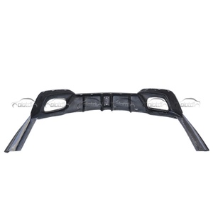 Carbon Rear Diffuser with LED for BMW 3 Series G20 G21 Bumper Lip FIns Spoiler Rocker Winglet <b>Splitters</b> - Product Image 4