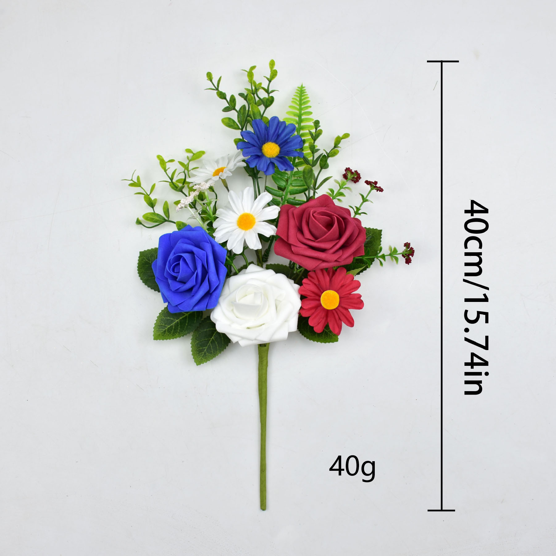 Rosa blu rossa