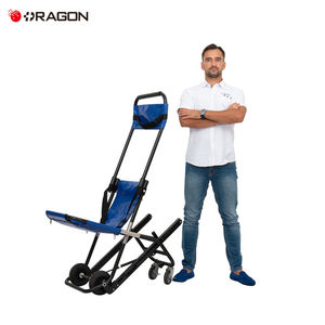 सीढ़ियों के स्थानांतरण रोगी के लिए मैनुअल हल्के सीढ़ियां लिफ्ट निकासी व्हील चेयर - Product Image 2