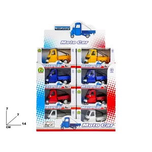 Moto Car, Vehículo de Juguete Fundido a Presión, 7x7x14 cm, Para Niños de 3 Años en Adelante - Product Image 1