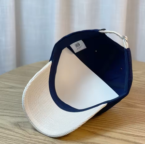 Casquettes de baseball sportives printemps-automne de haute qualité avec logo d'ours brodé, chapeaux en velours côtelé doux bicolores pour hommes et femmes - Product Image 5