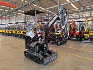 Oferta Especial: Mini Excavadora de Orugas YHMG W10 de 1 Tonelada, Equipo de Construcción Compacto de Alto Rendimiento, Disponible para Venta Inmediata - Product Image 5