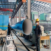 Tubería de Acero Espiral Personalizada/Tubería SSAW con Recubrimiento 3PE - Duradera y Resistente a la Corrosión para Proyectos de Construcción