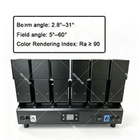 FEIYUEYUE 6X60W RGBW+84X2W CW&WW LED Moving Head Matrix Beam Bar Light DMX512 Control CRI90 DJ Club Live Stage Event Lighting