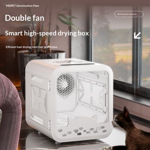 Boîte de séchage automatique silencieuse pour <span class=keywords><strong>chat</strong></span>, type non-bruyant, avec double ventilateur, électrique intelligente, pour usage domestique, avec évaluations très favorables à 92 % - Product Image 2