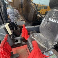 Excavadora de cadenas SANY 215C usada, modelo 2025 original de alta calidad, 21 toneladas, 99% nueva, de segunda mano, bajo precio