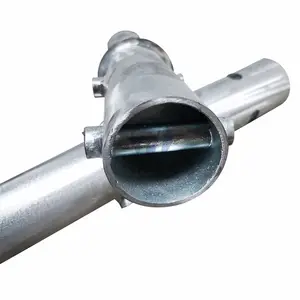 Hoja de metal personalizada galvanizado en caliente tubo redondo de corte por láser de acero al carbono solar/LED accesorios de pantalla de luz de calle