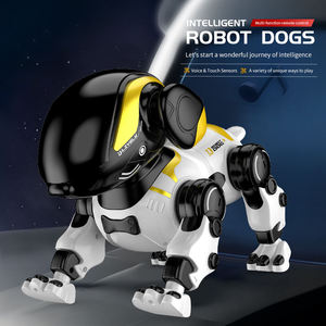 Intelligenter Roboterhund RC-Spielzeug mit Sprachmodus Geschichten Erzählen Tanzen Englische Stunts Push-up Grüßen Sitzen Liegen Schlafen - Product Image 6