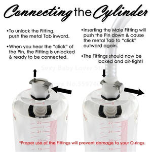 6-Size Cilinder Heren Vacuümverbeteringspomp Vacuümmeter Doorzichtig Handvat Penis Verhogen Mannelijke Masturbator Volwassen Trainer 100% - Product Image 4