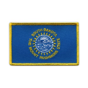 装饰3x 5英尺保利南达科他州州旗