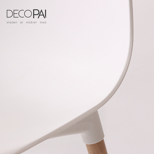 Nórdicos de plástico PP asiento de madera de <span class=keywords><strong>haya</strong></span> silla Silla de comedor - Product Image 5