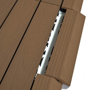300*300mm 300*600mm Anti-fissure Durable WPC Decking DIY Carreaux pour <span class=keywords><strong>Terrasse</strong></span> Extérieure <span class=keywords><strong>et</strong></span> Jardin - Product Image 2