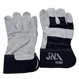 Top Grain <b>Leather</b> Rigger Gloves Protective Work Safety Industrial Gloves for Driving Cycling Outdoor - Product Image 1